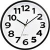 Plumeet Piccolo Orologio da Parete di 25cm, Orologi Quarzo Silenziosi Decorativi, in Stile Moderno Ottimi per la Casa, Funzionano con Batteria (Bianco)