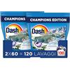 Dash Pods Detersivo In Capsule, 60 Lavaggi, Champions Edition, Cortina, Stella Alpina e Muschio Bianco, Pulito e Freschezza in 1 solo lavaggio