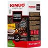 Kimbo, Espresso Napoletano, 120 Cialde Caffè Compostabili ESE, Miscela Forte e Corposa, Intensità 10/13, Tostatura Medio-Scura, 8 Pack da 15 Cialde