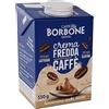 Caffè Borbone CREMA CAFFÈ - 1 Brick 550g - Crema a base di latte con caffè solubile delattosata, UHT a lunga conservazione - Senza Lattosio e Senza Glutine - Latte e panna Italiani
