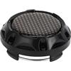 VekAuto 1 Tappi Centro Ruota Coprimozzo Cerchi Coprimozzo OD: 64mm/2.52 Universale in Plastica Nera per Honda per BMW con Adesivo Tono Bronzo Specchio