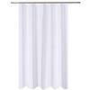 N&Y HOME Tenda da doccia in tessuto bianco - 137,2 x 198,1 cm dimensioni box bagno, qualità alberghiera, resistente alla muffa, lavabile, idrorepellente, tende da bagno spa con occhielli