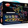 VATOS Set Laser Tag Ricaricabile con Sensori a 360° per 4 Giocatori, 2,4 GHz Infrarossi Visualizzazione Dati in Tempo Reale, Gioco per Famiglie e Gruppi per Bambini e Adolescenti, Regali per Bambini