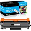 LeciRoba TN-2420 - Toner per Brother TN2420 TN-2420 TN2410 TN-2410 per Brother DCP- L2530DW L2510D L2537DN L2550DN HL- L2350DW L2310D L2357DW L2370DN L2375DW MFC- L2710DW L2710DN L2730DW (1 nero)