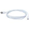 PremiumCord Cavo di ricarica rapida USB-C da 1 m, ricarica super veloce 5 A, USB 3.1 tipo C su spina USB 2.0, ricarica rapida e cavo dati adatto per dispositivi di tipo C, bianco, 2 m