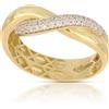 Gioielleria Lucchese Oro Anello Donna Oro Bianco Giallo GL102338