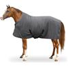 shallyong Coperta Invernale per Cavallo in Pile, Coperta Calda per Esterni, con Cingue Incrociate e Chiusura Pettorale Regolabili, Morbida e Traspirante, Protezione dal Freddo