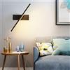 Spacnana Apparecchio di Illuminazione per vanità a LED Morden Lampada da Bagno per Camera da Letto Lampada da Parete Girevole Lampada da Parete per Bar per la Lettura di Computer a Specchio (Luce calda)