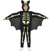 Fiestas Guirca Pipistrello Scheletro Costumi di Halloween Raffinati Per Bambini 10-12 Anni