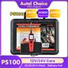 Autel PowerScan PS100 Tester di circuito automatico Strumento di test AVOmetro diagnostico Scanner OBD2 automobilistico