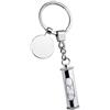 Ten Portachiavi Clessidra con gettone cod.EL7015 cm 11x3,5x1,4h by Varotto & Co.