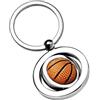 Ten Portachiavi Pallone da Basket pallacanestro Forma 3 D cod.EL7965 cm 7x3,5x1h by Varotto & Co.