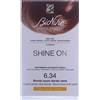 I.C.I.M. (BIONIKE) INTERNATION BIONIKE SHINE ON Trattamento colorante capelli BIONDO RAMATO 6.34
