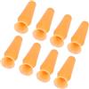 Jectse Strumento Inseritore di Lenti Sclerali Applicatore Inseritore Senza Ventilazione con Contenitore Individuale Sicuro Uso Portatile per Casa o Viaggio, Set di 8 Applicatori in Silicone