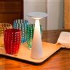 zafferano Damina lampada da tavolo ricaricabile, LED, LD1600B3, Damina [Lampade per Esterni > Lampade da Tavolo]