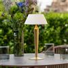 zafferano Flaminia lampada da tavolo ricaricabile, LED, LD1240O3, Flaminia [Lampade per Interni > Lampade a batteria]