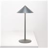 zafferano Pina lampada da tavolo ricaricabile, LED, LD2660T3, Pina; Pina L [Lampade per Esterni > Lampade a batteria]