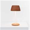 zafferano Trilli lampada da tavolo ricaricabile, LED, LD2090BR, Trilli [Lampade per Esterni > Lampade da Tavolo]