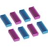 Inline 19029 Dissipatore Passivo RAM Heat Sink per Memorie 22 x 8 x 5 mm, Confezioni da 8