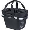 Basil Classic Carry All Klickfix - Cestino anteriore, 15 litri, colore: Nero