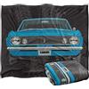 LOGOVISION Chevrolet 1967 Camaro Car Illustartion Coperta super morbida al tatto setoso - 152 x 127 cm