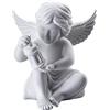 Rosenthal Arzberg Rosenthal Angelo con lanterna, Ø 12,0 cm x H 13,9 cm, porcellana bianca opaca, confezione regalo inclusa