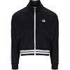 Russell Athletic E34052-IO-099 FLEXI-POLY TRICOT JACKET Donna Giacca BLACK Taglia XL