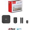 Dahua ART-ARC3800H-03-FW2-868-B - Kit antifurto wireless 4G, centrale Hub 2 + rilevatore + contatto magnetico + telecomando