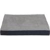 JACK AND VANILLA, Letto per Cani Ortopedico Comfort Memory Foam Tessuto Resistente, Design Elegante, Fodera Lavabile, Taglia M 80 x 60 x 10 cm, Colore Grigio Scuro, Modello Classic