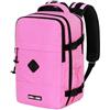 PRO-DG Pink-Zaino Mercury 2.0 da Viaggio Aereo 40x20x25cm Bagaglio a Mano, Rosa, Capacità 20 L