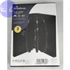 MEDIARANGE CUSTODIA 27mm DVD 8 posti NERA con 3 inserti Conf.3pz - DVD27/8p-BK-w3Ix3