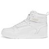 PUMA RBD Game, Sneaker Unisex - Adulto, White Black Team Gold, 46 EU