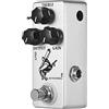 Btuty Overdrive Pedale Effetto Chitarra Cavallo D'Argento Boost Guscio Completamente in Metallo True Bypass