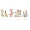 Lenox Who-Ville Accessories 897220 - Set di 4 statuette