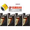 Yamaha KIT TAGLIANDO ORIGINALE YAMAHA TDM 900 OLIO YAMALUBE 4FS 15W50 100% SYNT +FILTRO