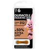 Duracell Italy Duracell Easy Tab 312 Marrone Batteria Per Apparecchio Acustico