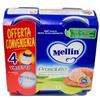 Mellin Danone Nutricia Soc. Ben. Mellin Omogeneizzato Prosciutto 4 X 80g