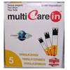 Biochemical System Intern. Test Trigliceridi Multicare In Strisce Con Aspirazione Capiillare 5 Pezzi