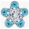 Mast Industria Italiana Fiore 6mm Cristallo/punto Zaff