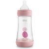 Chicco Biberon Perfect 5 Girl in Silicone Rosa - 240ml