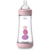 Chicco Biberon Perfect 5 Girl in Silicone Rosa - 300ml