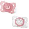 Chicco Gommottino Girl Silicone 2-6 Mesi 2 Pezzi Ita C