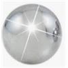 Mast Industria Italiana Orecchini Fascia Rosa Iron-v Pallina Argento 4mm Perno Lungo Mj Pre 11 L23-451b