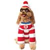 Rubie's, costume per animali da compagnia Where's Waldo, taglia M, modello: 580696_M