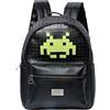 KARACTERMANIA Space Invaders Alien-Zaino Fashion, Nero, 24 x 32 cm, Capacità 10 L