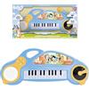 Lexibook, Bluey, Pianoforte elettronico per bambini con effetti luminosi, Blu Giallo, K704BY