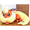 Pokémon Center Peluche Pokemon Center Life Size Pokemon sdraiato Flareon Booste 25 1/4 polli...