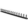 StarTech.com Pannello Passacavi Verticale per Armadio Rack 19- Pannello Passacavi 20U Completo di Anello Aperto a D per Server Rack da 20U, Altezza 91cm (CMVER20UD)