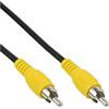InLine 89937M cavo video composito 10 m RCA Nero