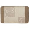 Kleine Wolke Meusch Curly 2671271360 - Tappeto da Bagno, Misura 60 x 100 cm, Colore: Tortora